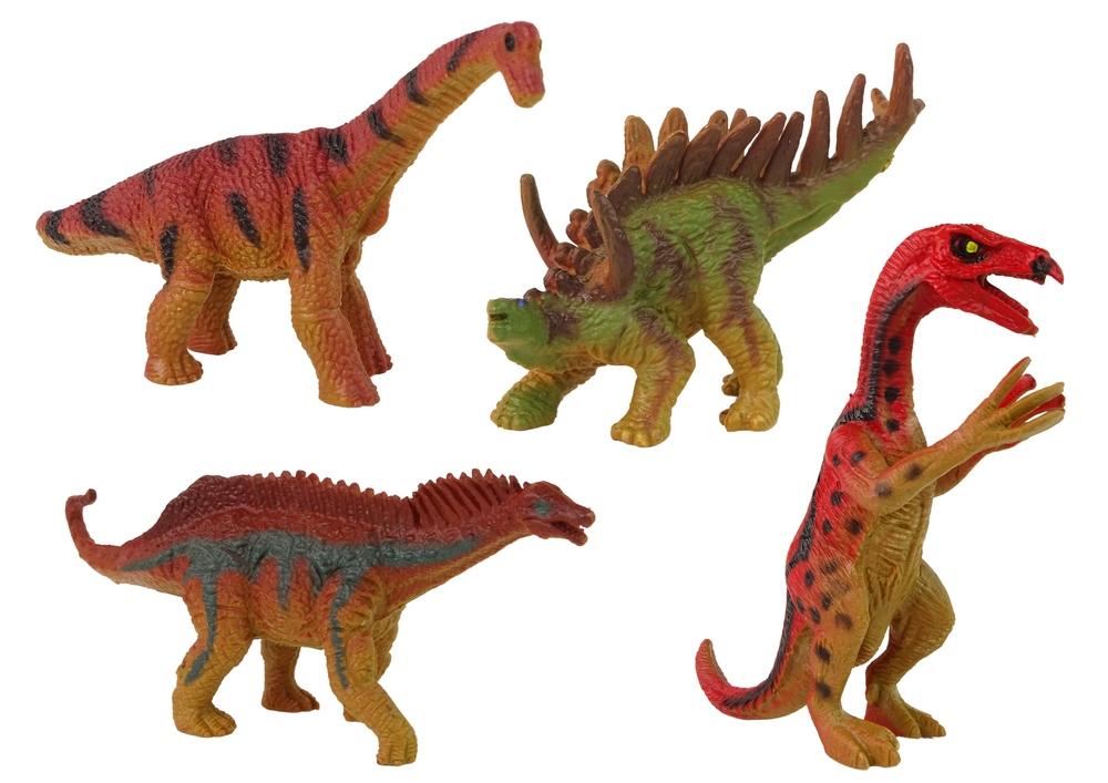 Realistiske dinosaurfigurer - 8 forhistoriske arter for barn