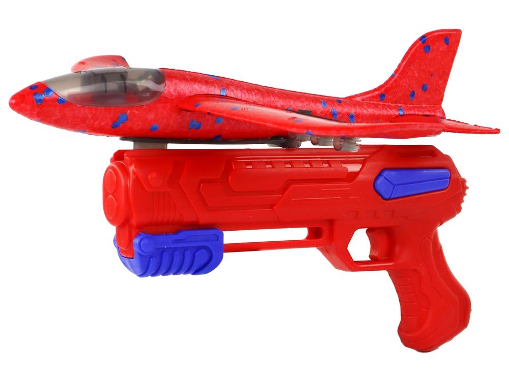 Red Airplane Bubble Launcher Gun: Endless Fun & Long Flights