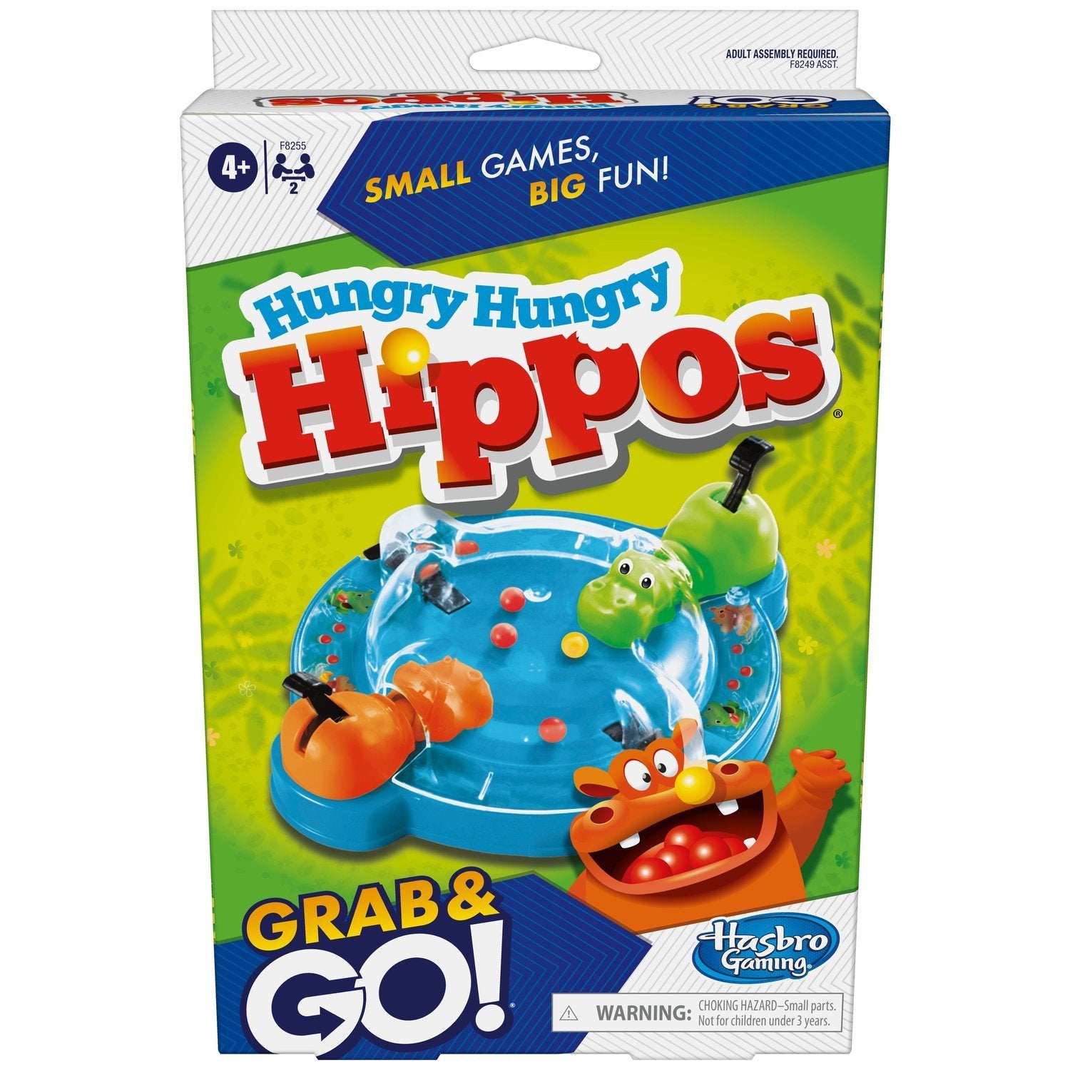 Reisespill Hungry Hungry Hippos Grab&amp;Go