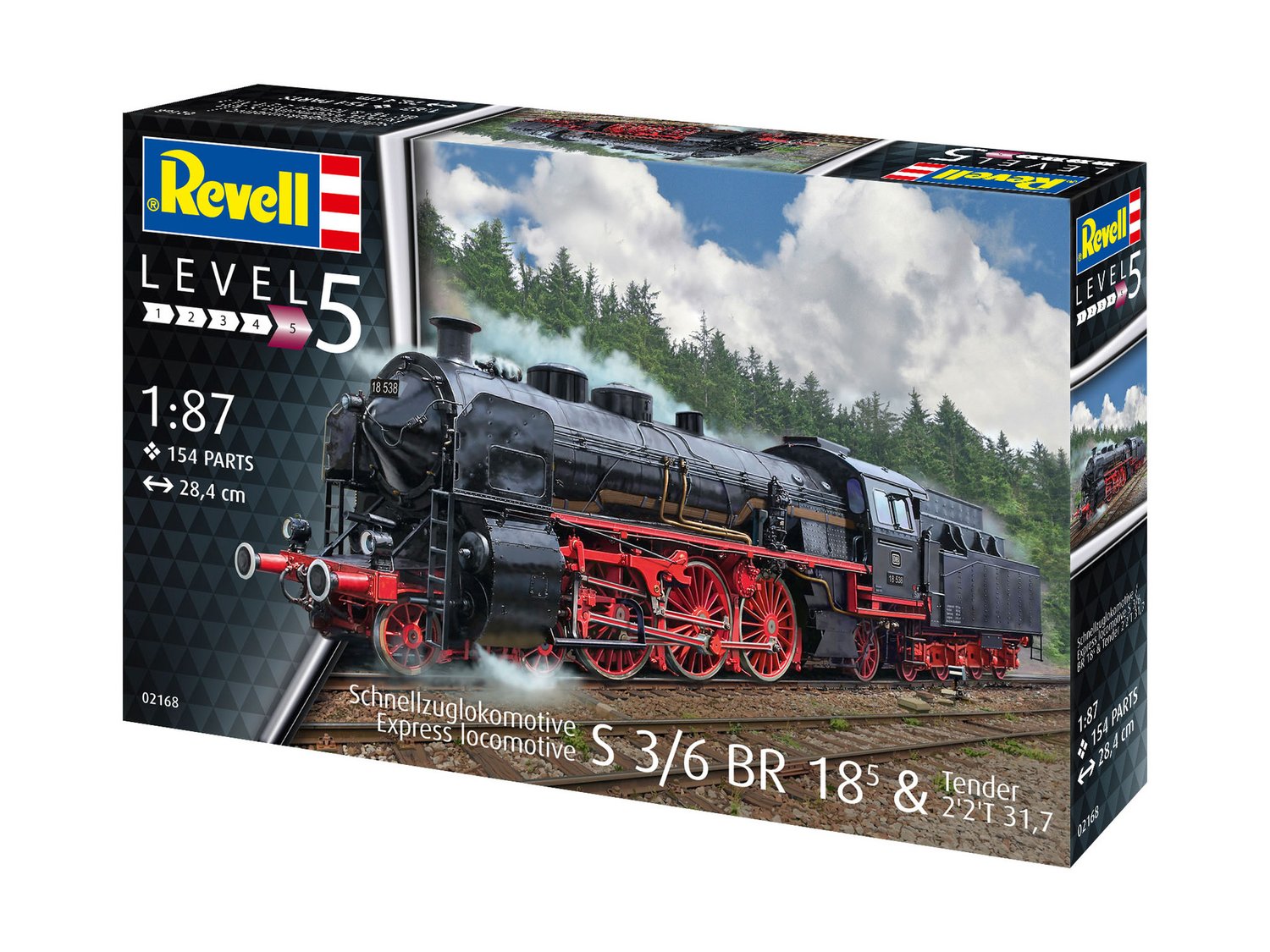 Revell Express Locomotive S3/6 1:87 Model Kit