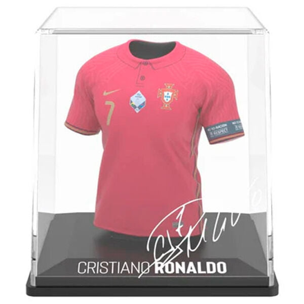 Ronaldo Mini T-Shirt Figur för Euro 2020 Samlare