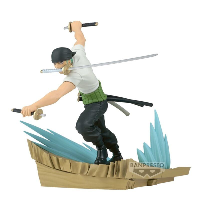 Roronoa Zoro figur 11 cm - Samlarleksak i ett stycke