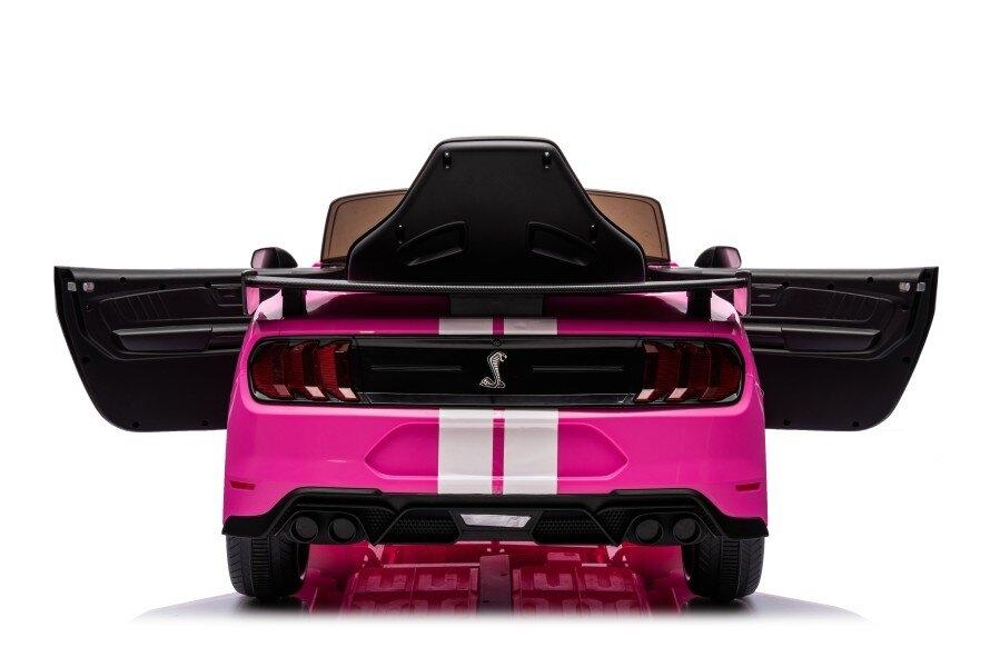 Pink batteridrevet Ford Mustang GT500 Shelby til børn