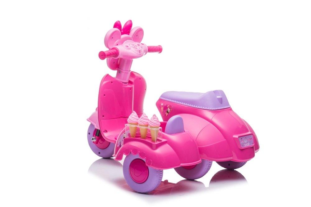 Pink Trehjulet cykel JT5258 med Ice Cream Shop Scooter - 8,7 kg