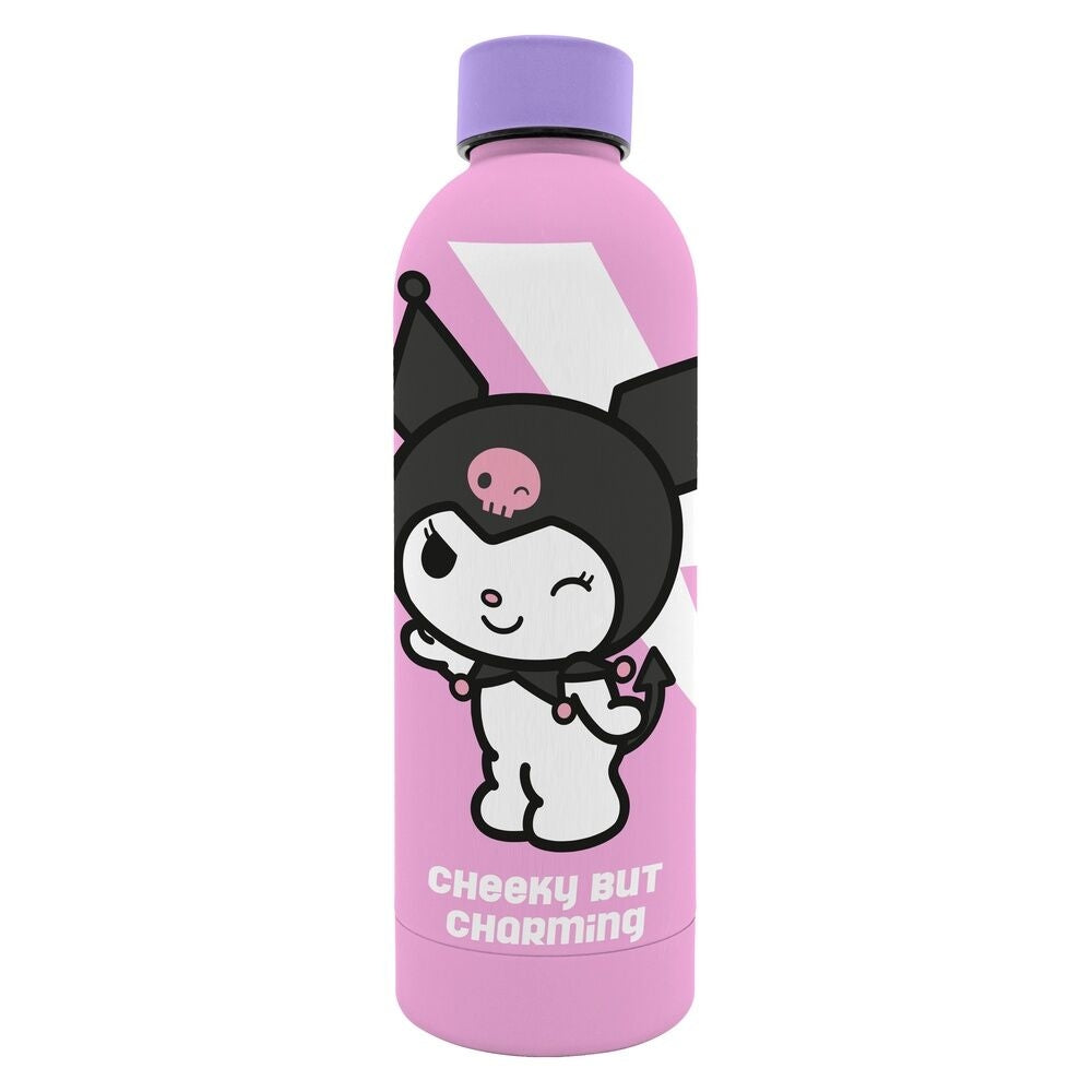 Rostfritt stål 800 ml flaska med Hello Kitty Kuromi Design