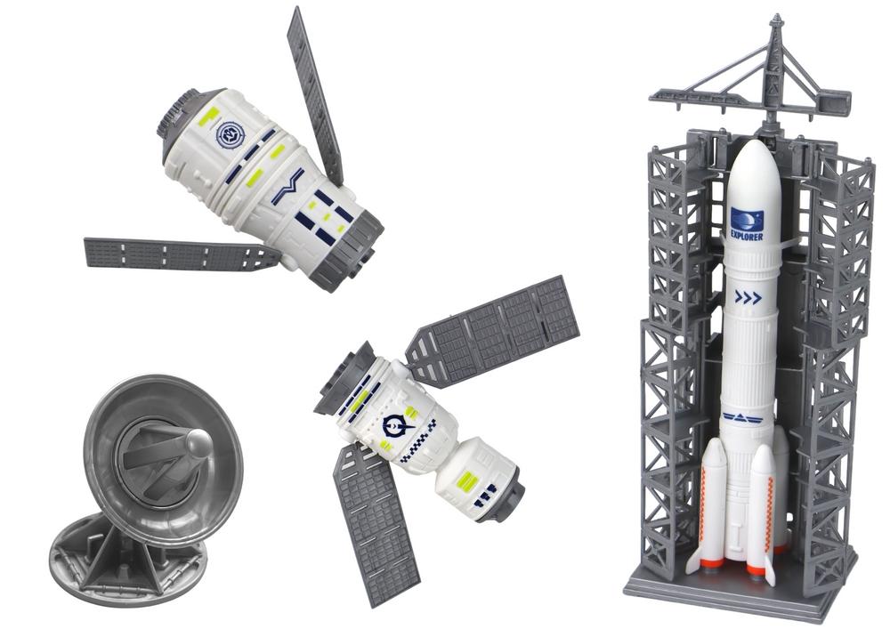 Space Mission Rocket Set: Astronaut Adventure i 8 deler!