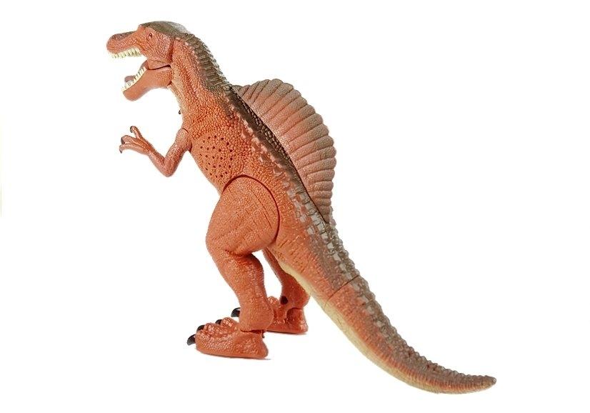 Brølende batteridrevet T-Rex leketøy med lys og bevegelse