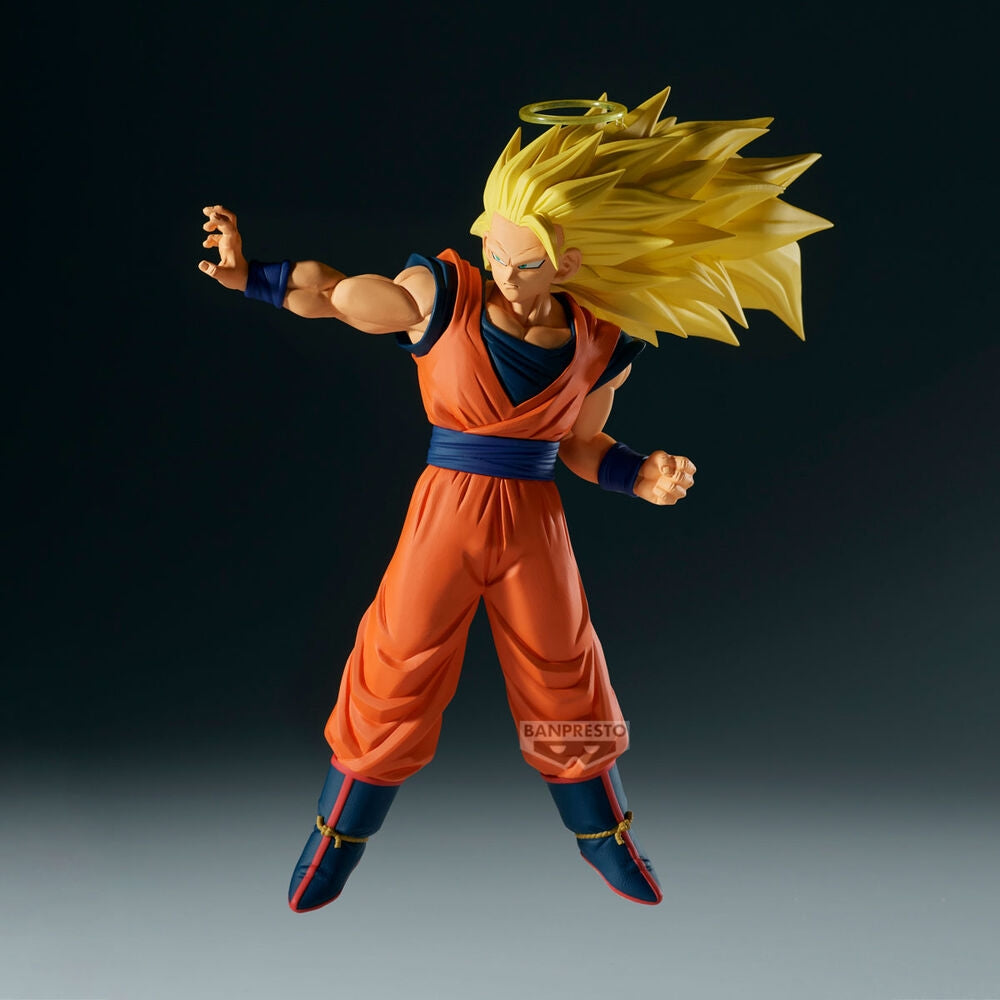 SSJ3 Goku-figur, 17 cm, Dragon Ball Z samlarleksak