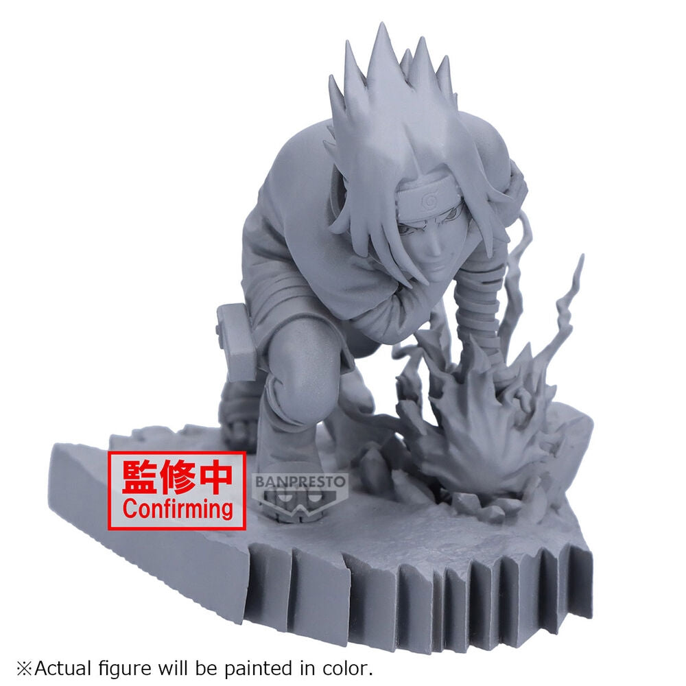 Sasuke Uchiha 8 cm actionfigur - Naruto Shippuden Battle Set