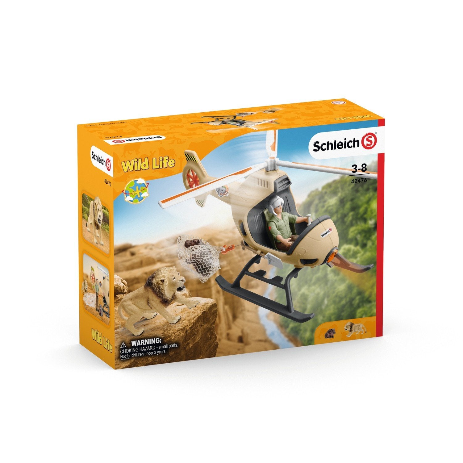 Schleich Wild Life Animal Rescue Helikopter