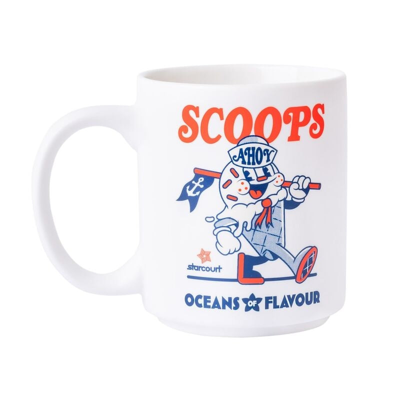 Scoops Ahoy-mugg, 350 ml kapacitet, perfekt för varma eller kalla drycker