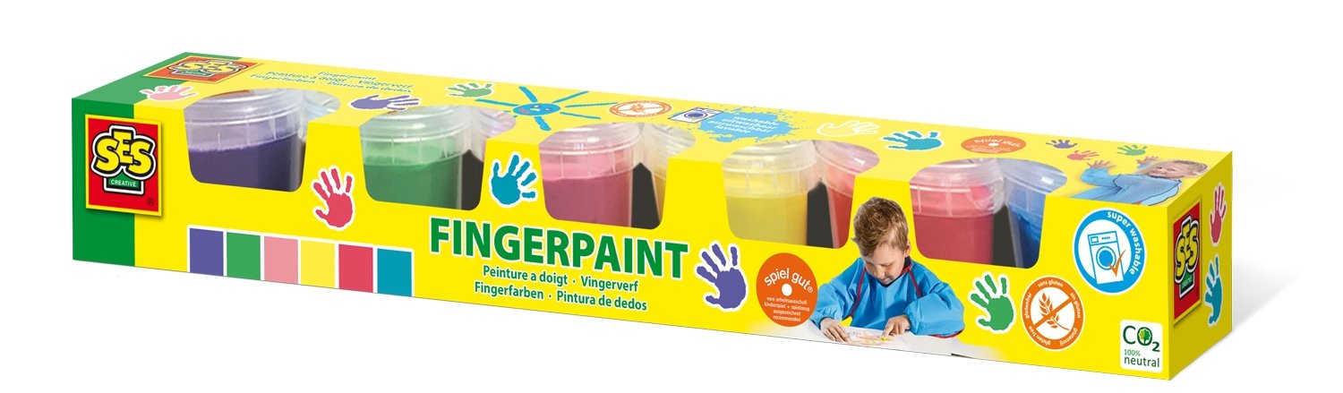 Se Fingermaling, 6 farger