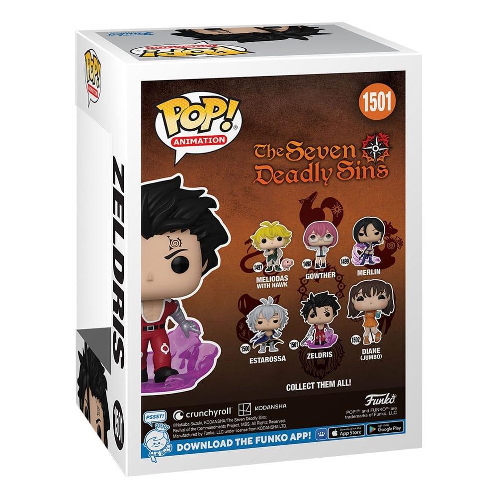 Seven Deadly Sins Pop! Animation Vinylfigur Zeldris 9 cm