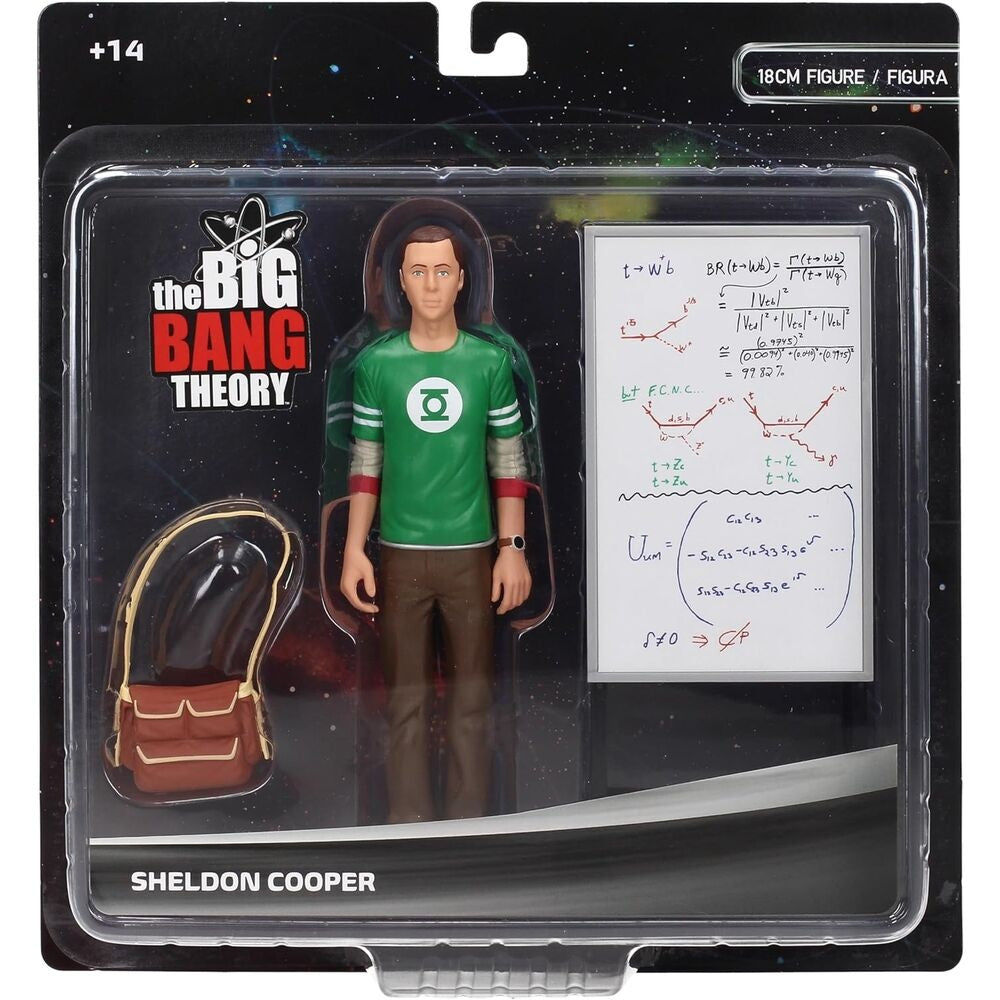 Sheldon Cooper figur 18 cm - Samlarleksak för fans
