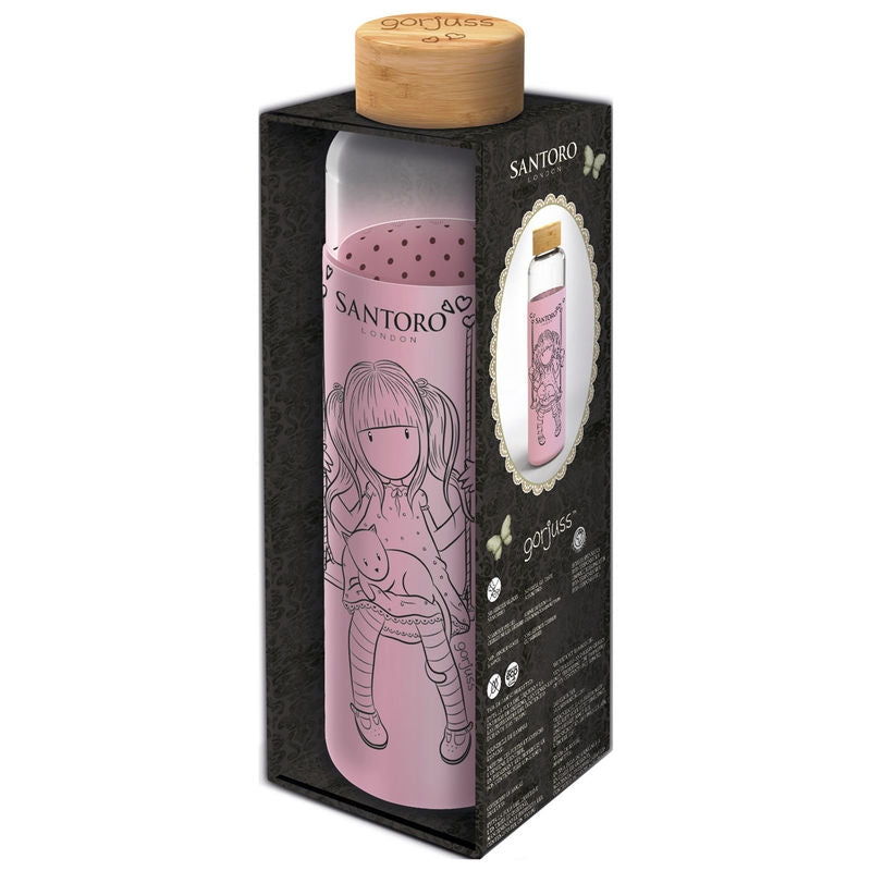 Silikonskydd för 585 ml glasflaska, hållbart och snyggt