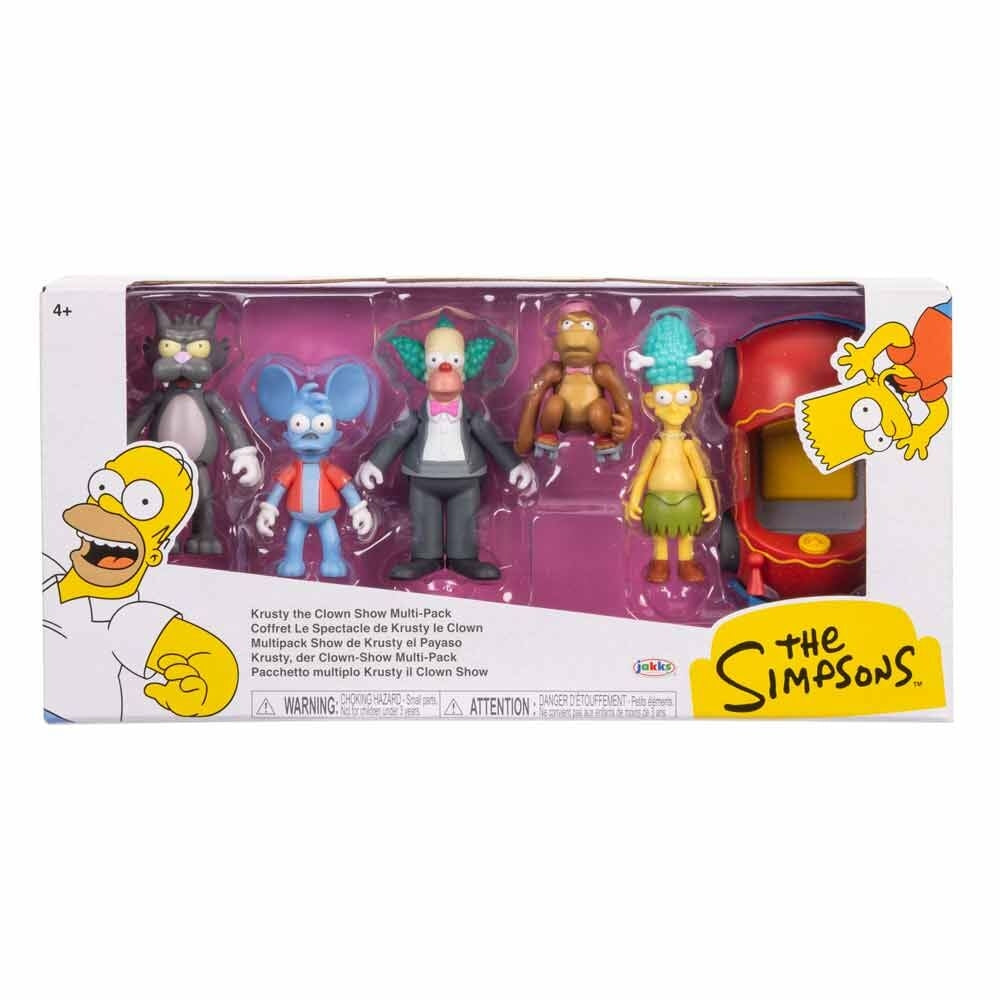 Simpsons 7 cm figurer Paket med 6 samlarleksaker
