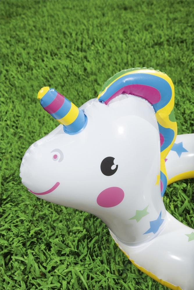 Simring Unicorn 79x58cm för barn 3-6, slitstark PVC