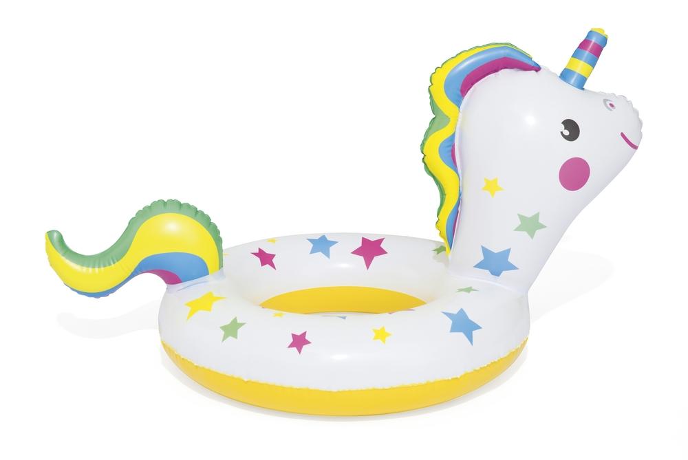 Simring Unicorn 79x58cm för barn 3-6, slitstark PVC