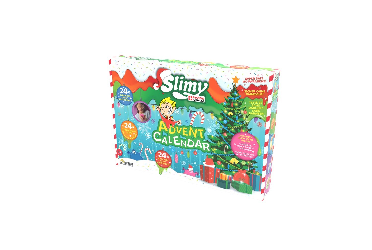 Slimete adventskalender