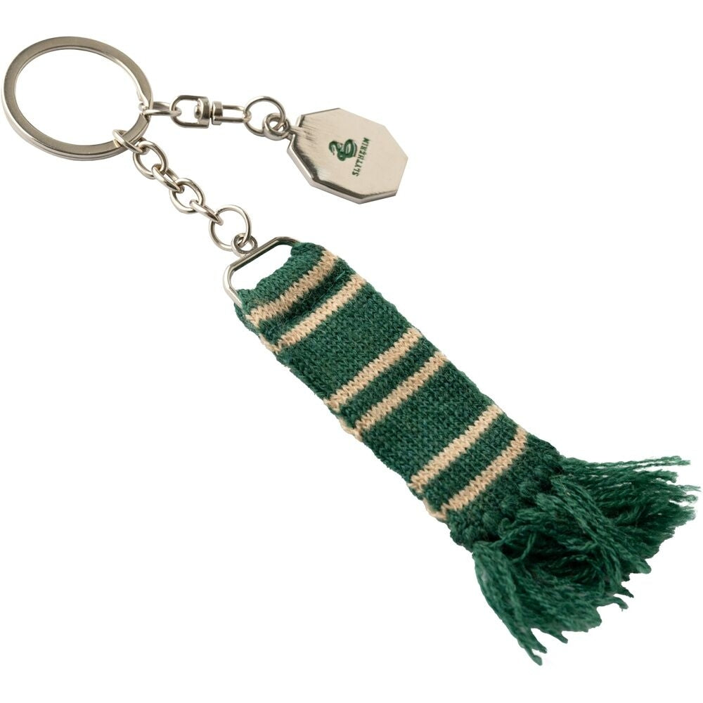 Slytherin Scarf Nyckelring för Harry Potter Fans