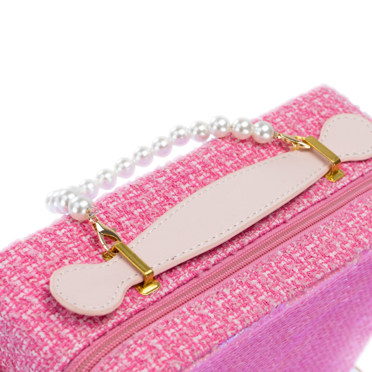 Sminkväska för barn med vändbara paljetter, 26x19x9 cm