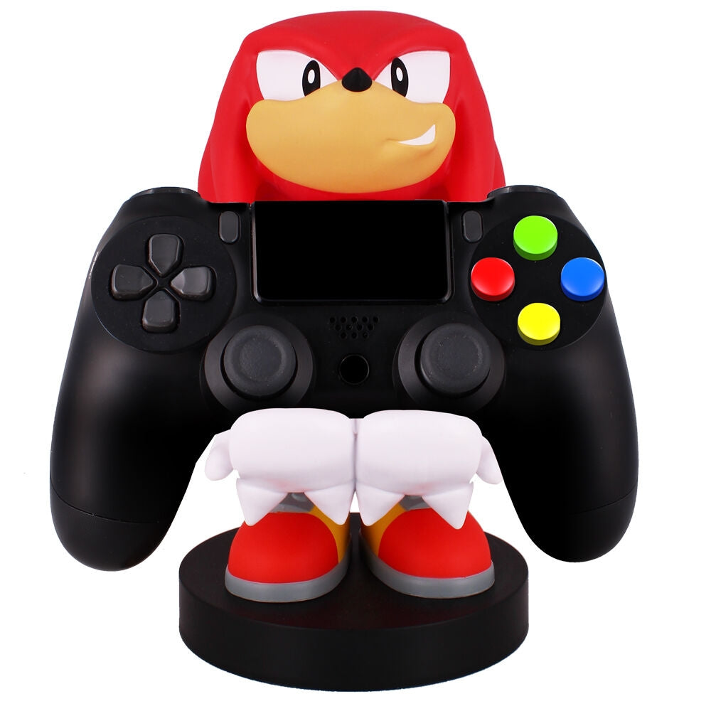 Sonic Knuckles figurklämfäste, höjd 21 cm