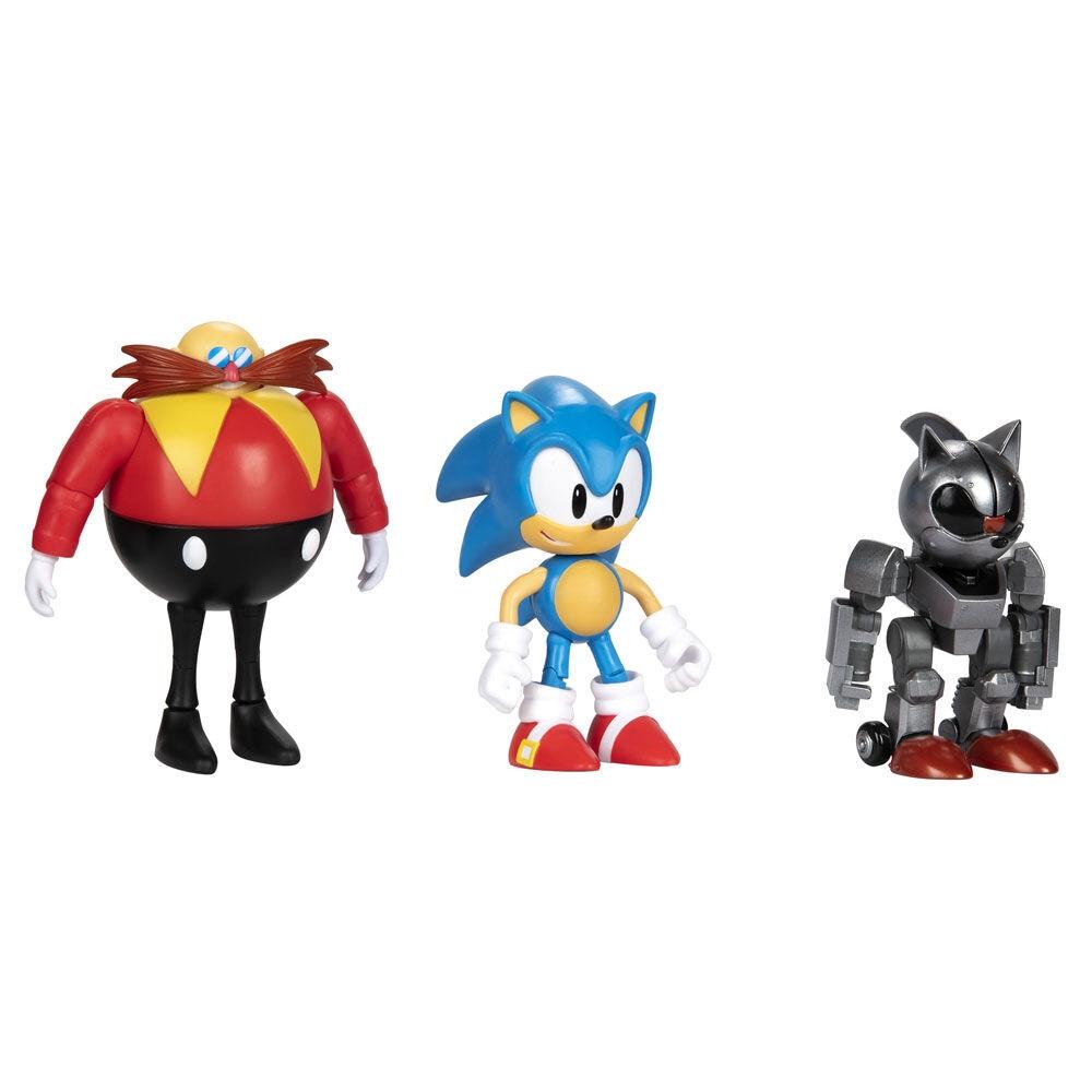 Sonic The Hedgehog 30-årsjubileum pack 3 figurer 10cm