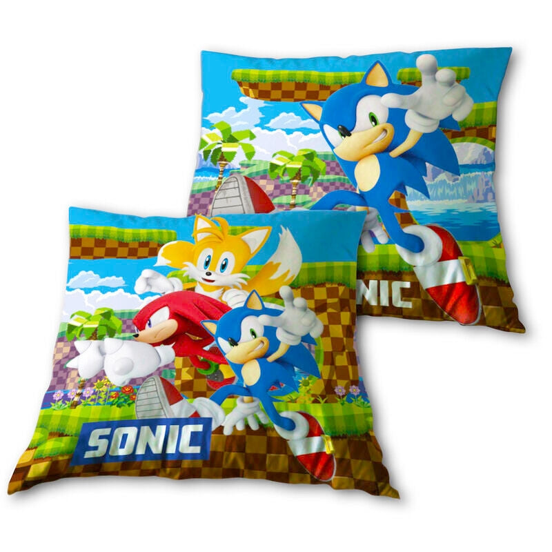 Sonic The Hedgehog Cushion, mjuk plysch, 18-tumsstorlek