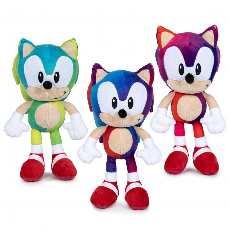 Sonic The Hedgehog nedbruten Sonic plyschleksak 30 cm