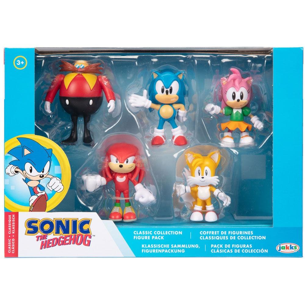 Sonic The Hedgehog pack 5 figurer 6cm