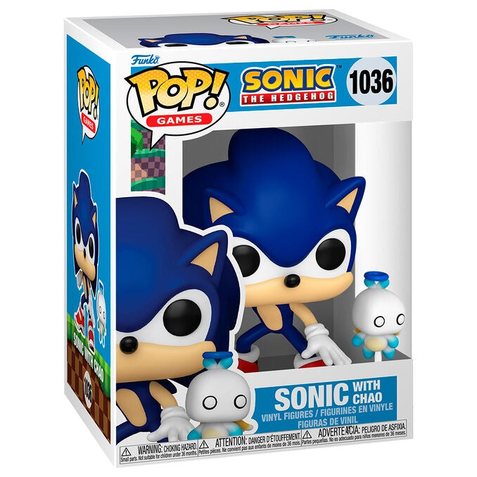 Sonic the Hedgehog Figur med Chao Collectible Toy