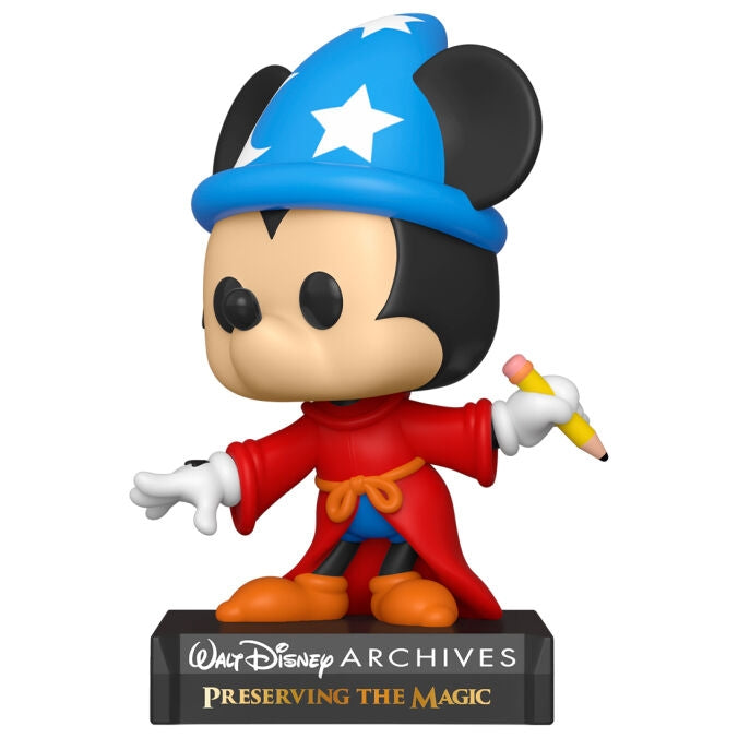 Sorcerer Musse Figure från Disney Archives, Collectible Toy