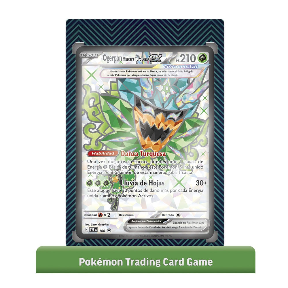 Spansk Pokémon Collectible Card Game Box – 60 kort ingår
