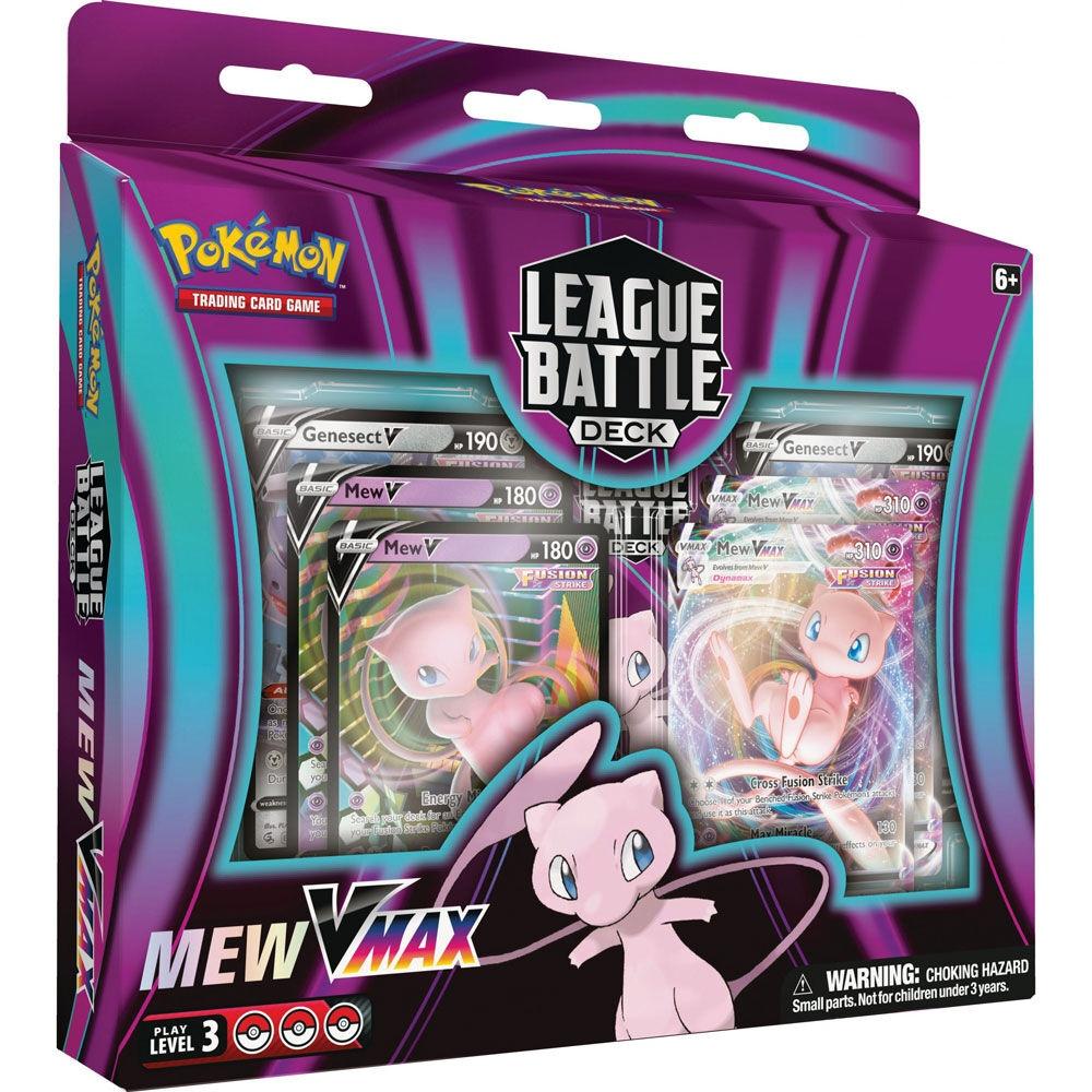 Spansk blisterförpackning Pokemon Mew VMax Trading Card Game