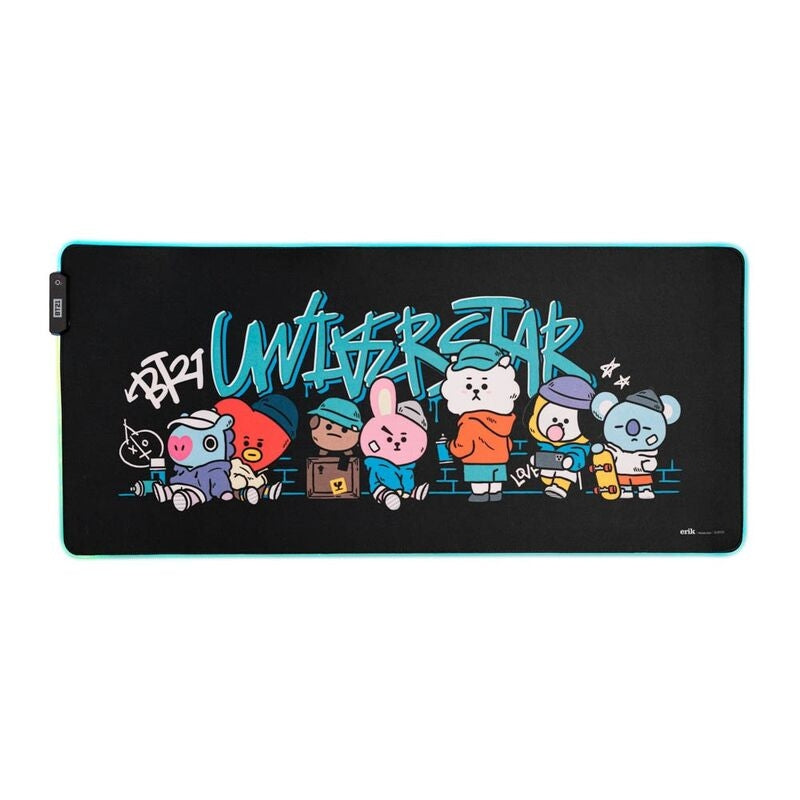 Spelbordsmatta, BT21 Design, LED-belysning