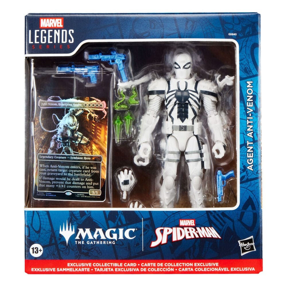 Spider-Man Anti-Venom-figur, 15 cm samlarleksak