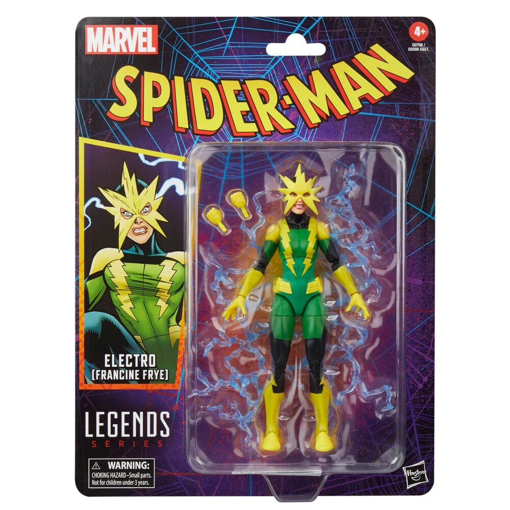 Spider-Man Electro Figure 15cm - Samlarleksak