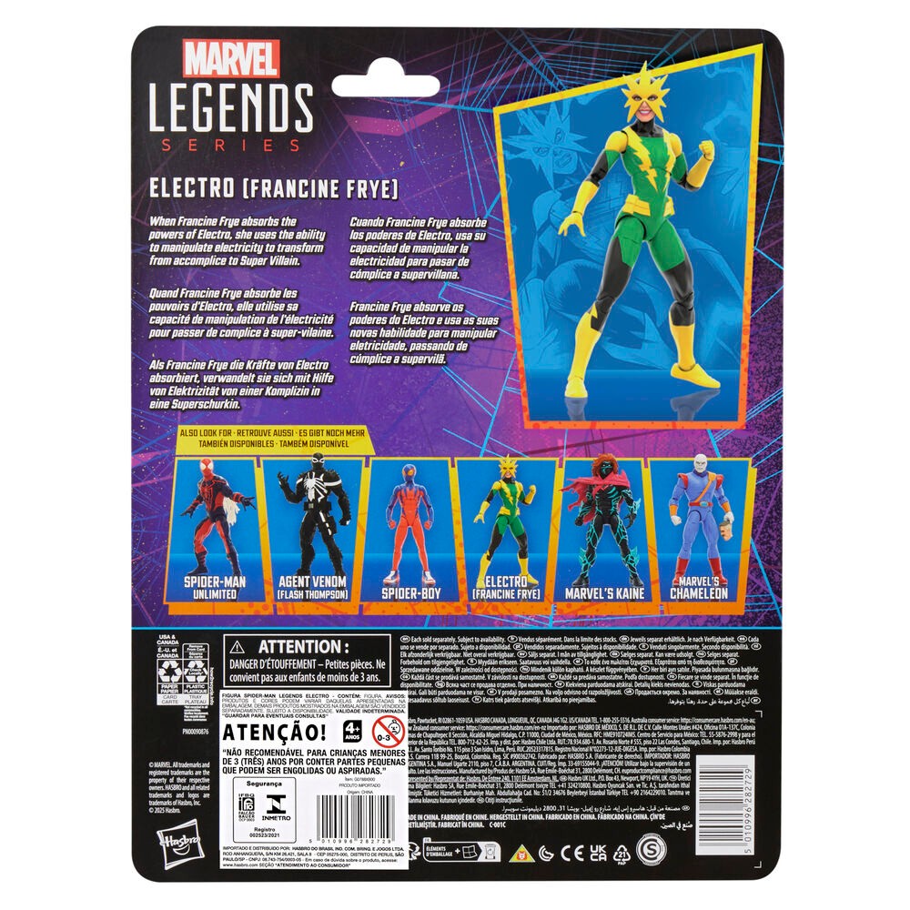 Spider-Man Electro Figure 15cm - Samlarleksak