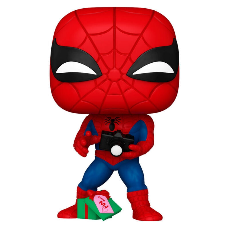 Spider-Man Popfigur med gåva – Samlarbar Marvel Toy