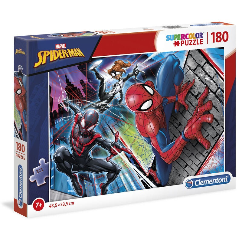 Spiderman 180-bitars pussel för barn och vuxna