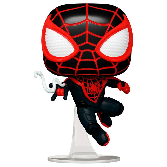 Spiderman 2 Miles Morales actionfigur, uppgraderad kostym