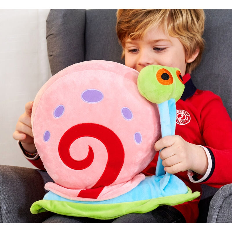 SpongeBob Gary Plyschleksak 35 cm, mjuk och gosig design