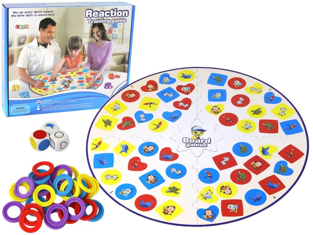 Spotting Logic: Snabbt Reflex och Perception Board Game