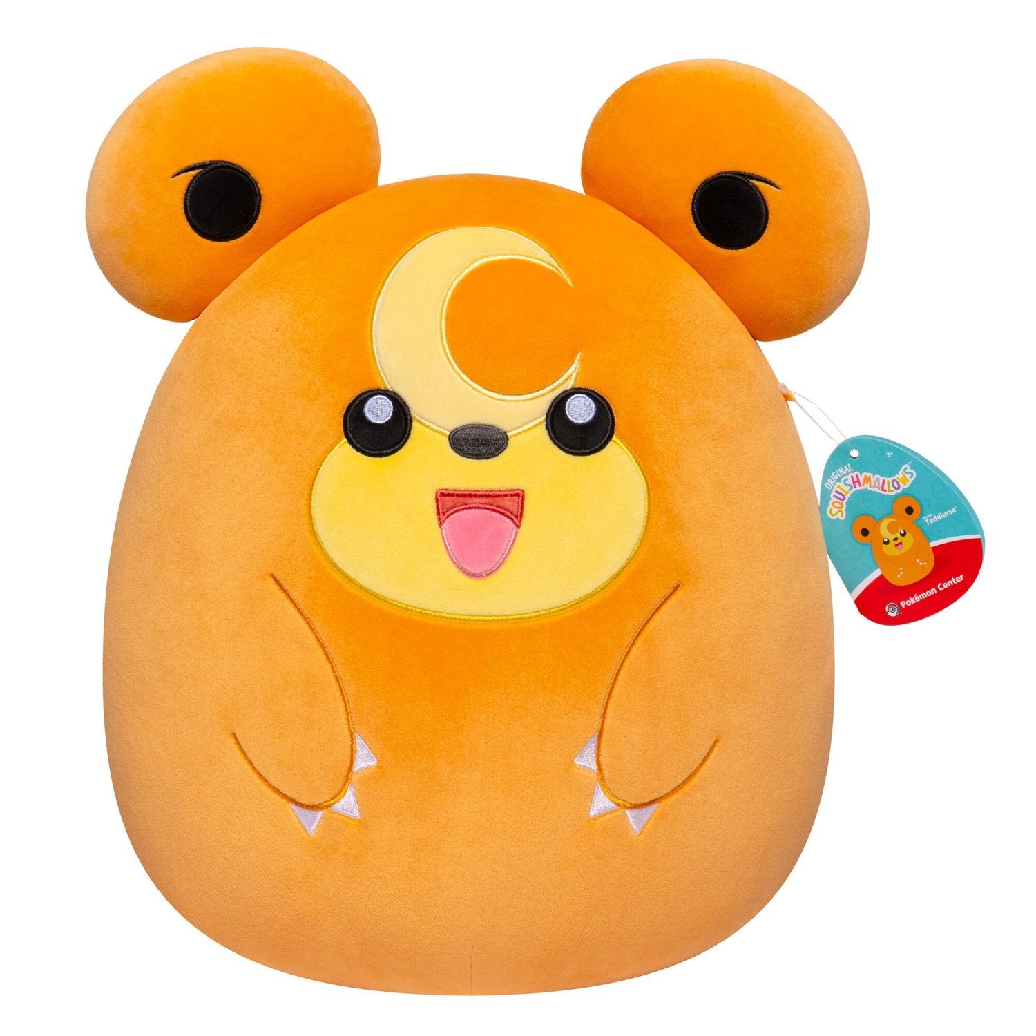 Squishmallows Pokemon Plush Teddiursa, 25 Cm