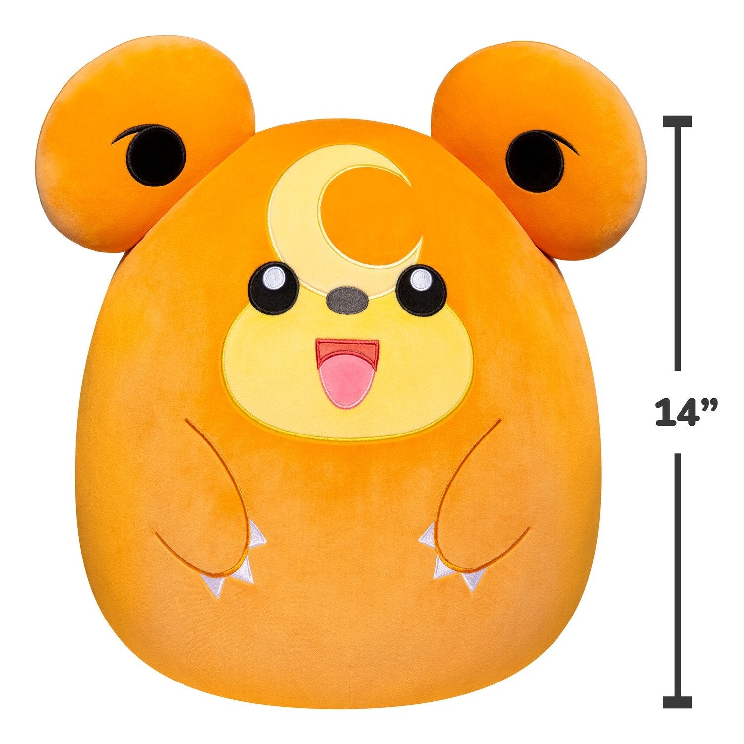 Squishmallows Pokemon Plush Teddiursa, 35 Cm