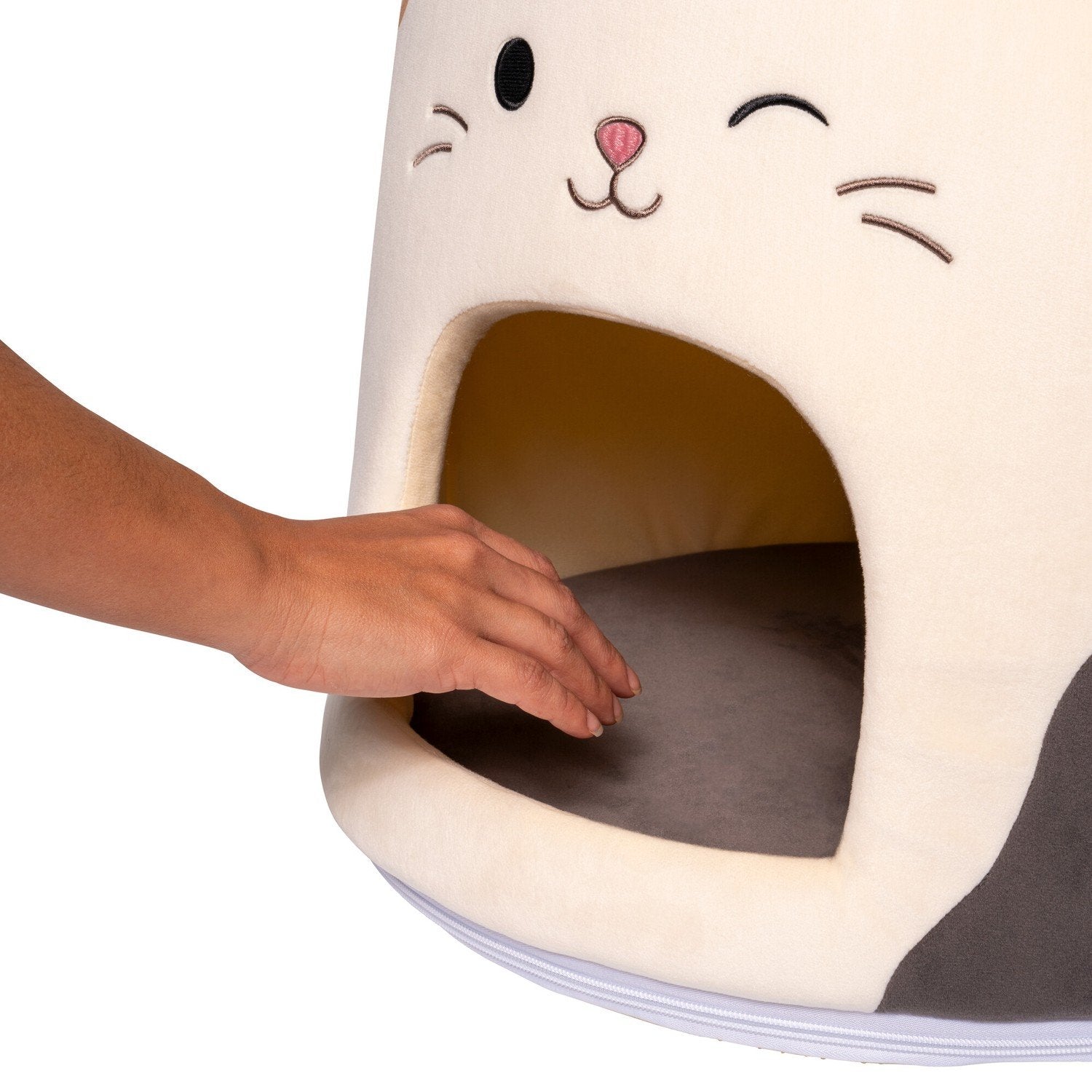 Squishmallows täckt husdjurssäng - Cam The Cat