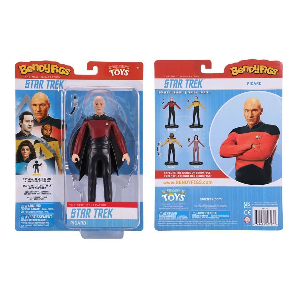 Star Trek: The Next Generation Bendyfigs Bendable Figur Capt. Picard 19 cm