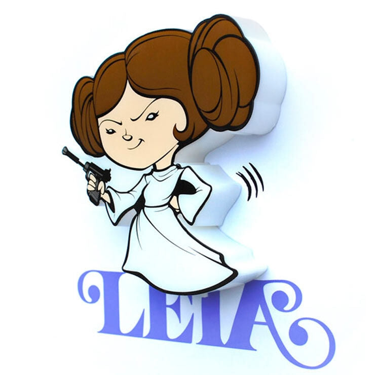 Star Wars 3D Light FX Minilampa - Leia Design, LED-belysning