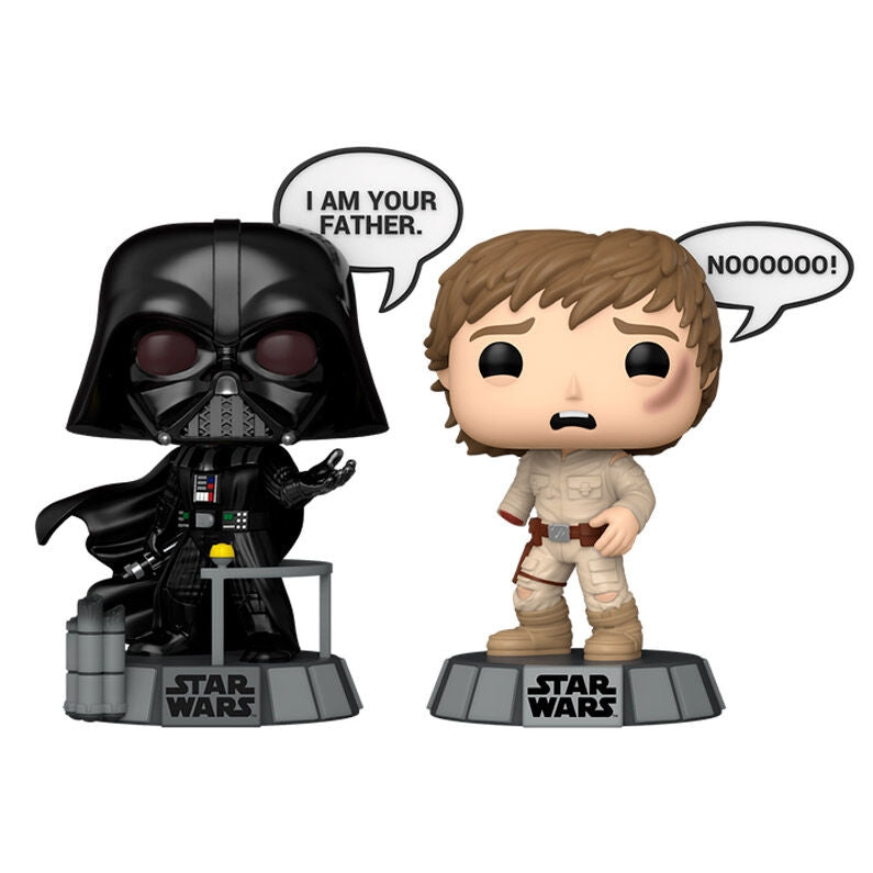 Star Wars Actionfigurer: Darth Vader & Luke Skywalker, 2-pack