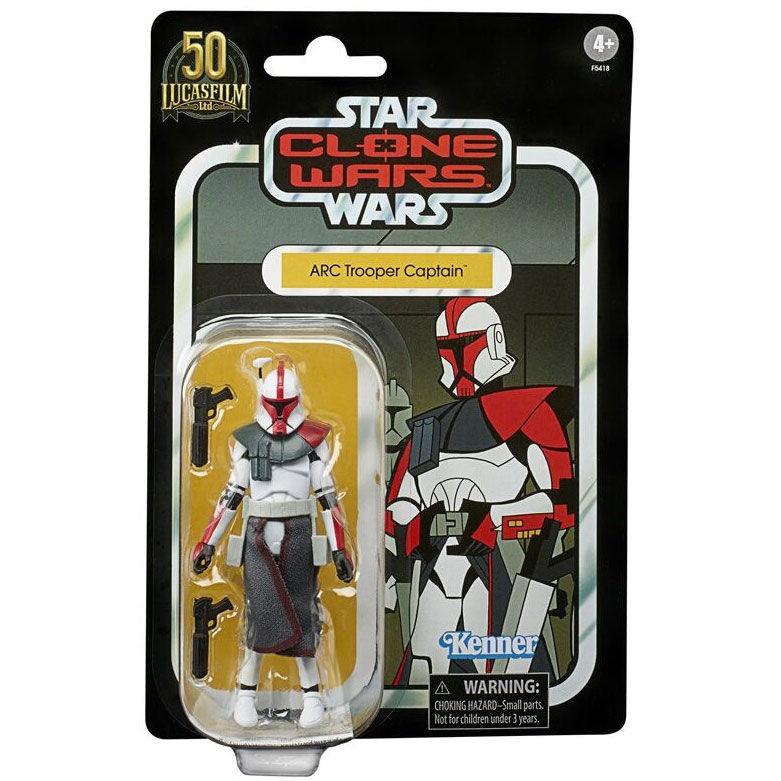 Star Wars Arc Trooper Kapten figur Vintage 10cm